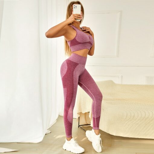 Seamless fitness suit - Image 3