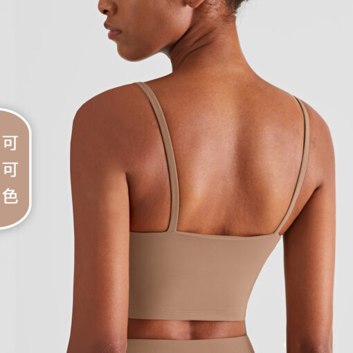 Lycra vest type fitness sports underwear - Image 4