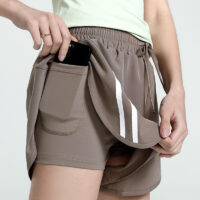 Quick drying running fitness shorts