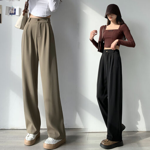 Premium casual pants Wide Leg Suit Pants Plus Size