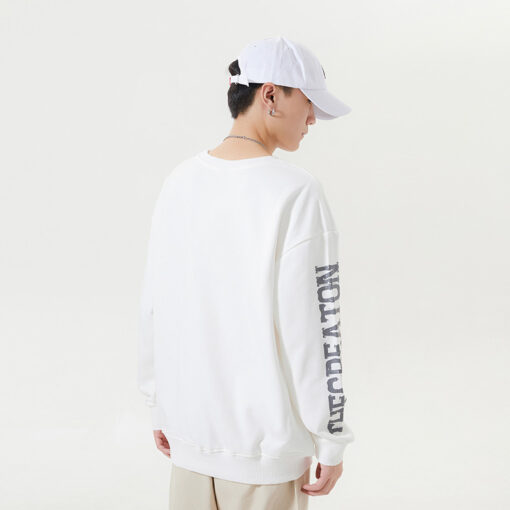 Graffiti Fashion Personality Loose Pullover Sweater Male - Image 3