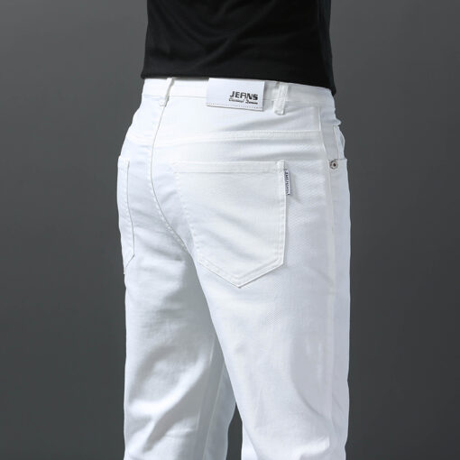 New Men's Slim Fit Skinny Jeans - Image 4