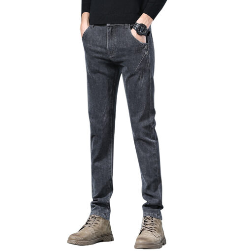 Popular Jeans Men's Slim Fit Stretch Denim Pants - Image 4